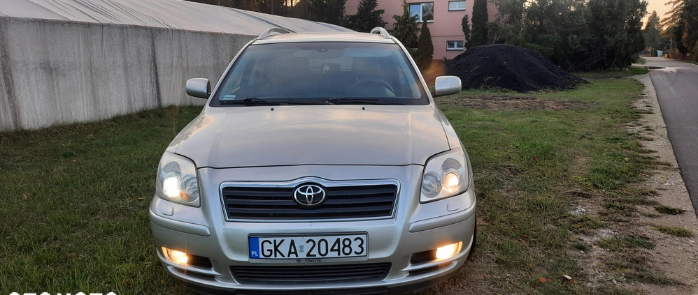 Toyota Avensis cena 13500 przebieg: 276231, rok produkcji 2004 z Pniewy małe 301